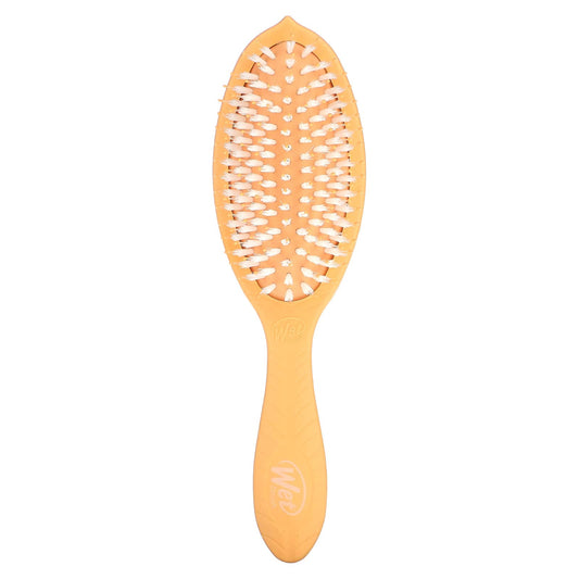 Wet Brush, Go Green Coconut Oil Infused Treatment & Shine Brush, Orange, 1 Brush - Image 1
