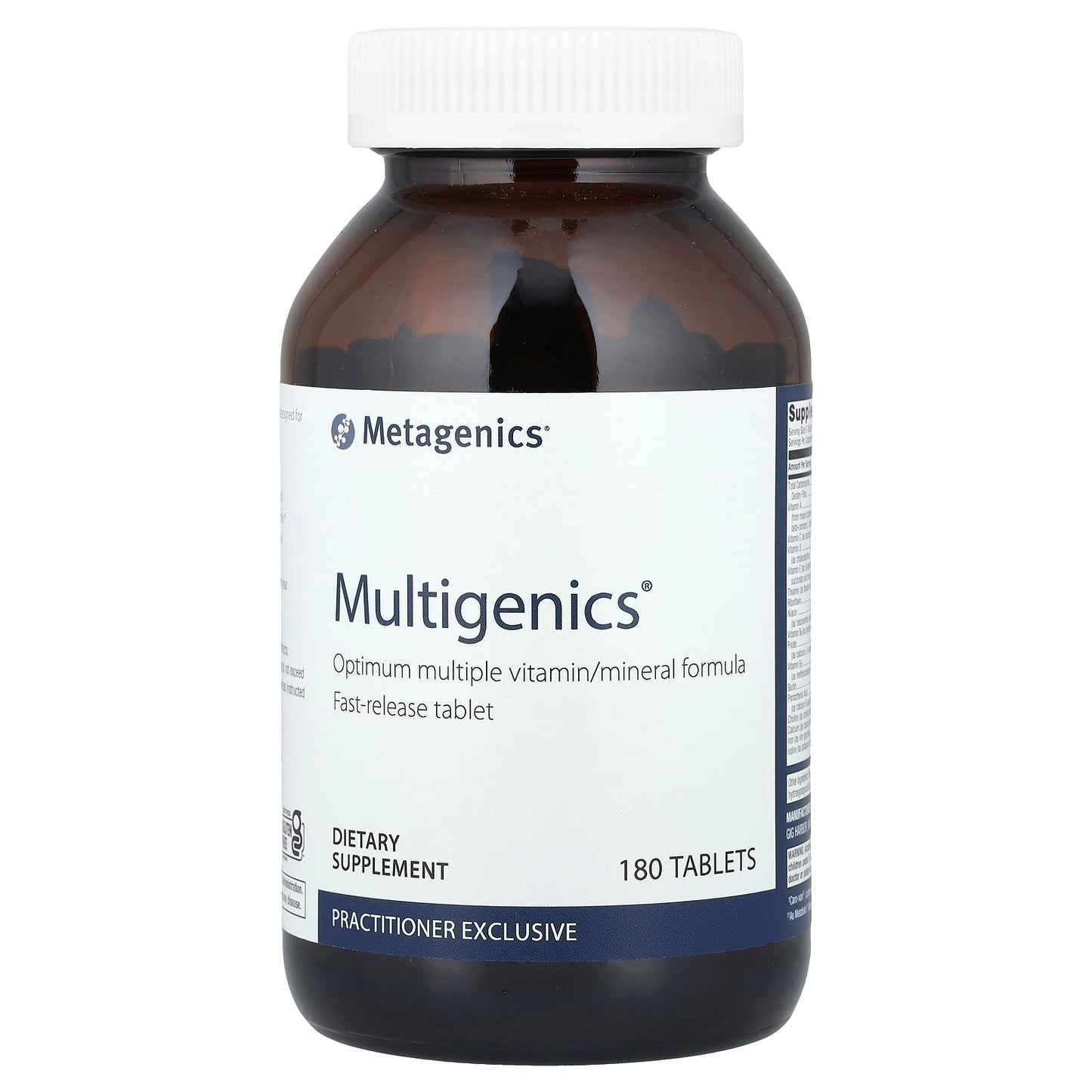 Metagenics, Multigenics®, 180 Tablets - Image 1