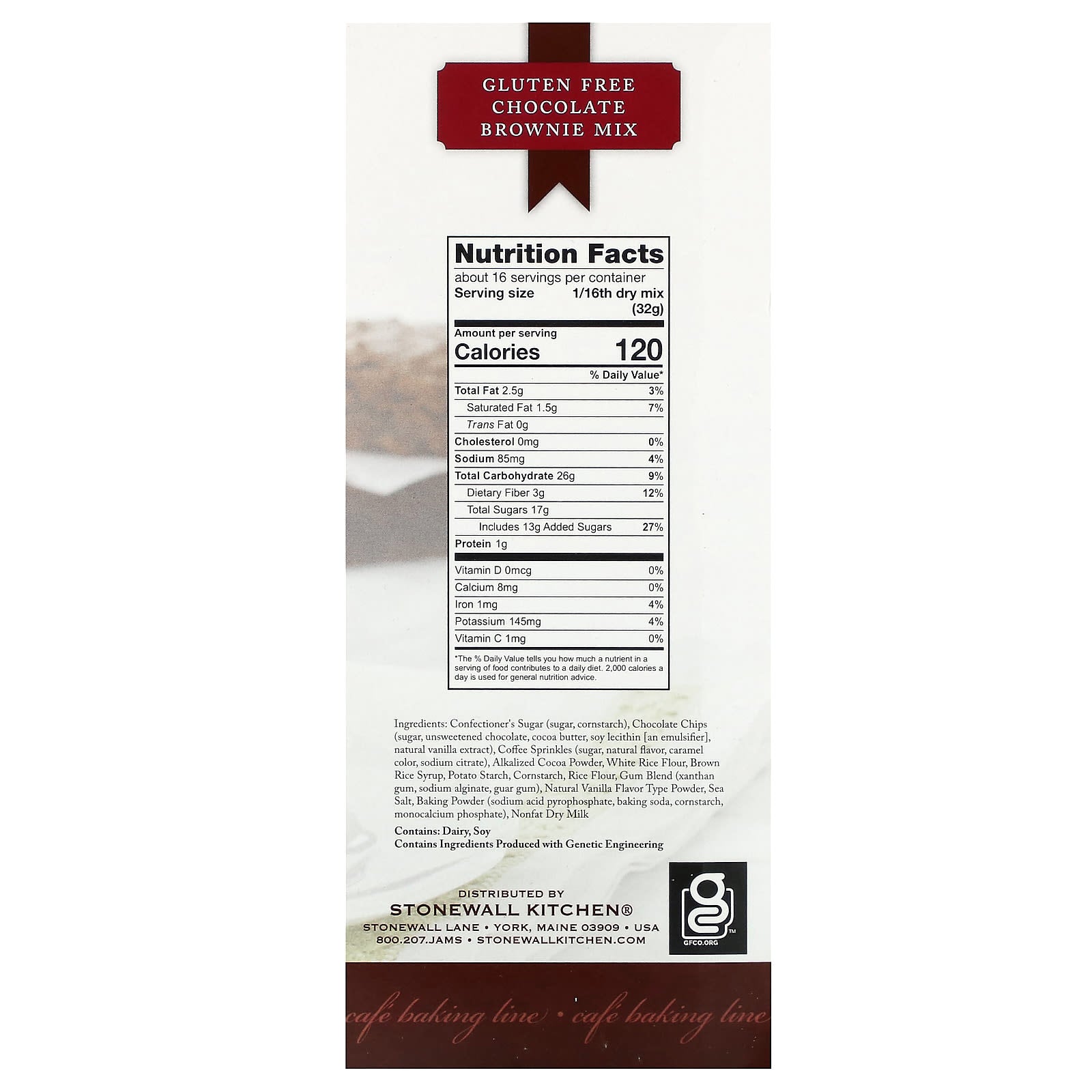 Stonewall Kitchen, Chocolate Brownie Mix, 18 oz (510.3 g)