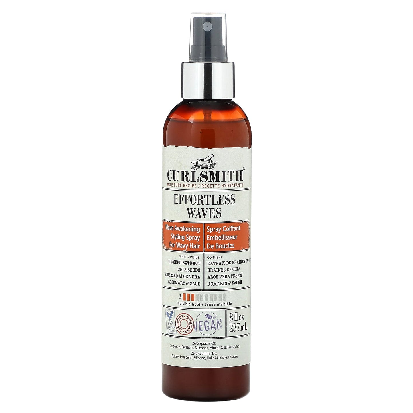 Effortless Waves Styling Spray by Curlsmith - Natural Wavy Hair - Image 1
