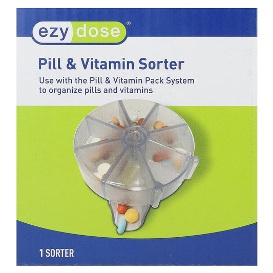 Ezy Dose Pill & Vitamin Organizer | Easy Medication Management - Image 1