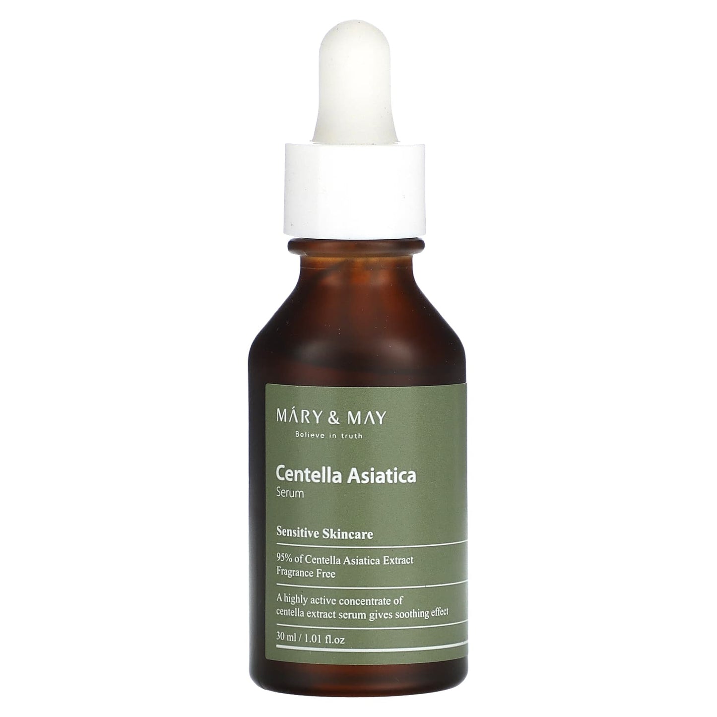 Mary & May, Centella Asiatica Serum, Fragrance Free, 1.01 fl oz (30 ml) - Image 1