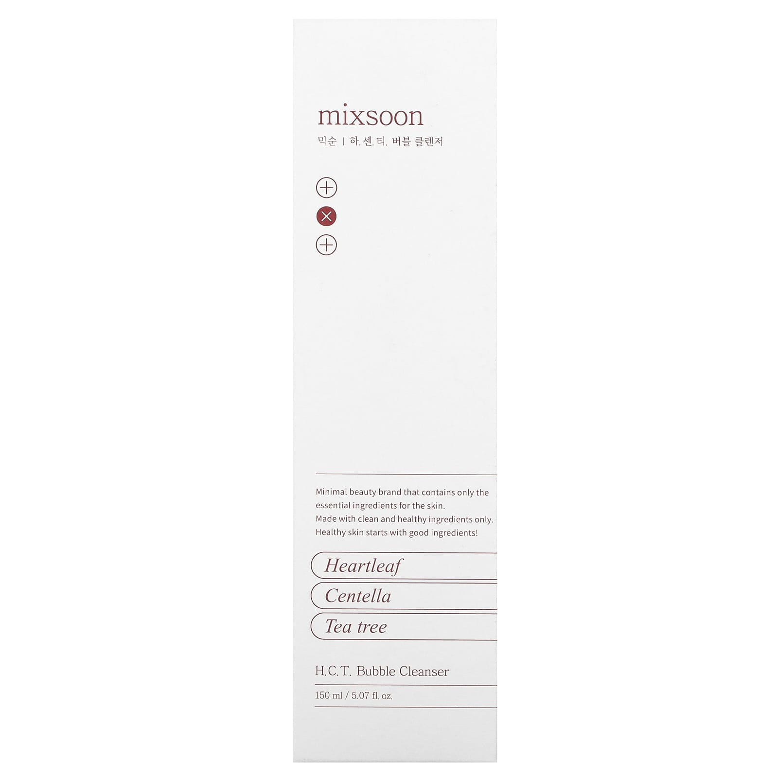 Mixsoon, H.C.T. Bubble Cleanser, 5.07 fl oz (150 ml) - Image 2