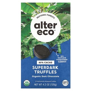 Dark Chocolate Truffles by Alter Eco, Organic & Fair Trade, 80% Cacao