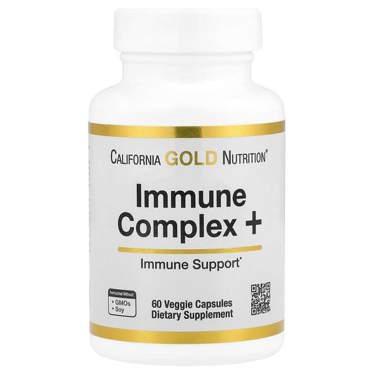 Boost Immune System with California Gold Nutrition Immune Complex + - Image 1