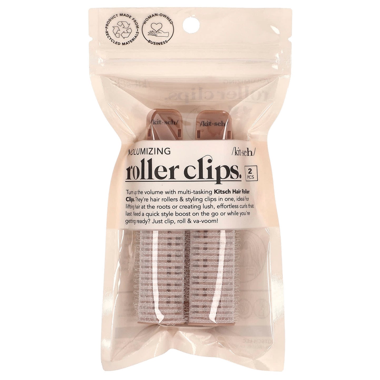Kitsch, Volumizing Roller Clips, 2 Clips - Image 1