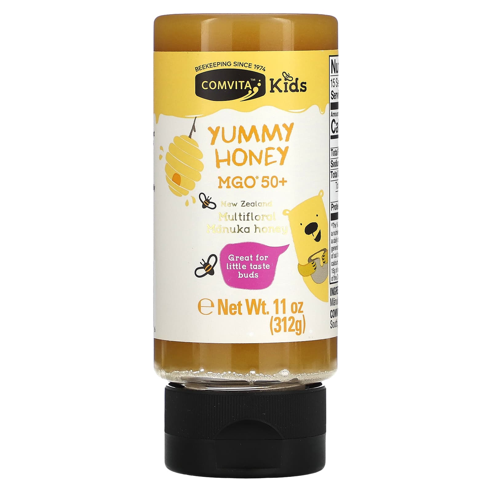 Comvita MGO 50+ Manuka Honey for Kids, 11 oz - Image 1