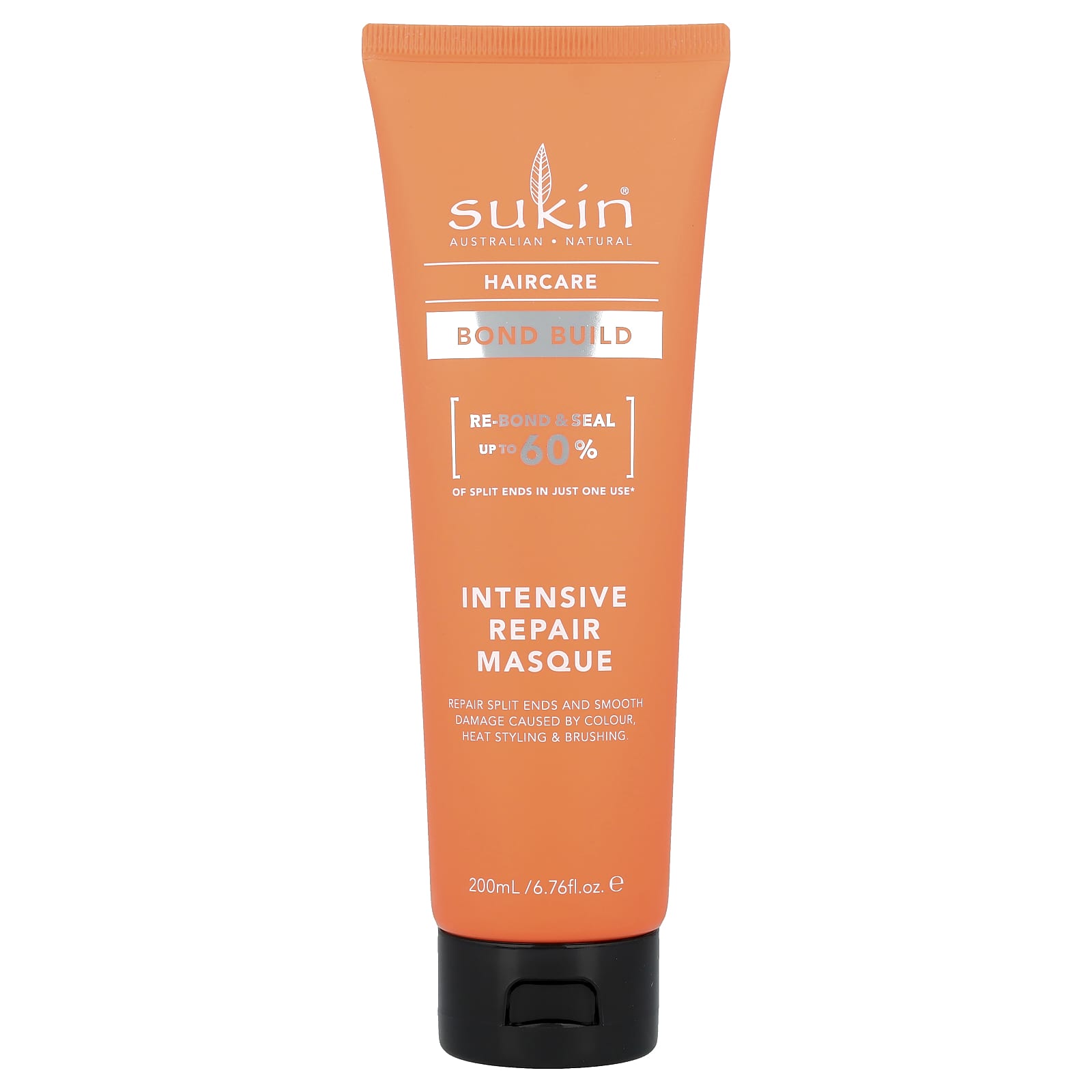 Sukin, Haircare, Bond Build, Intensive Repair Masque, 6.76 fl oz (200 ml) - Image 1