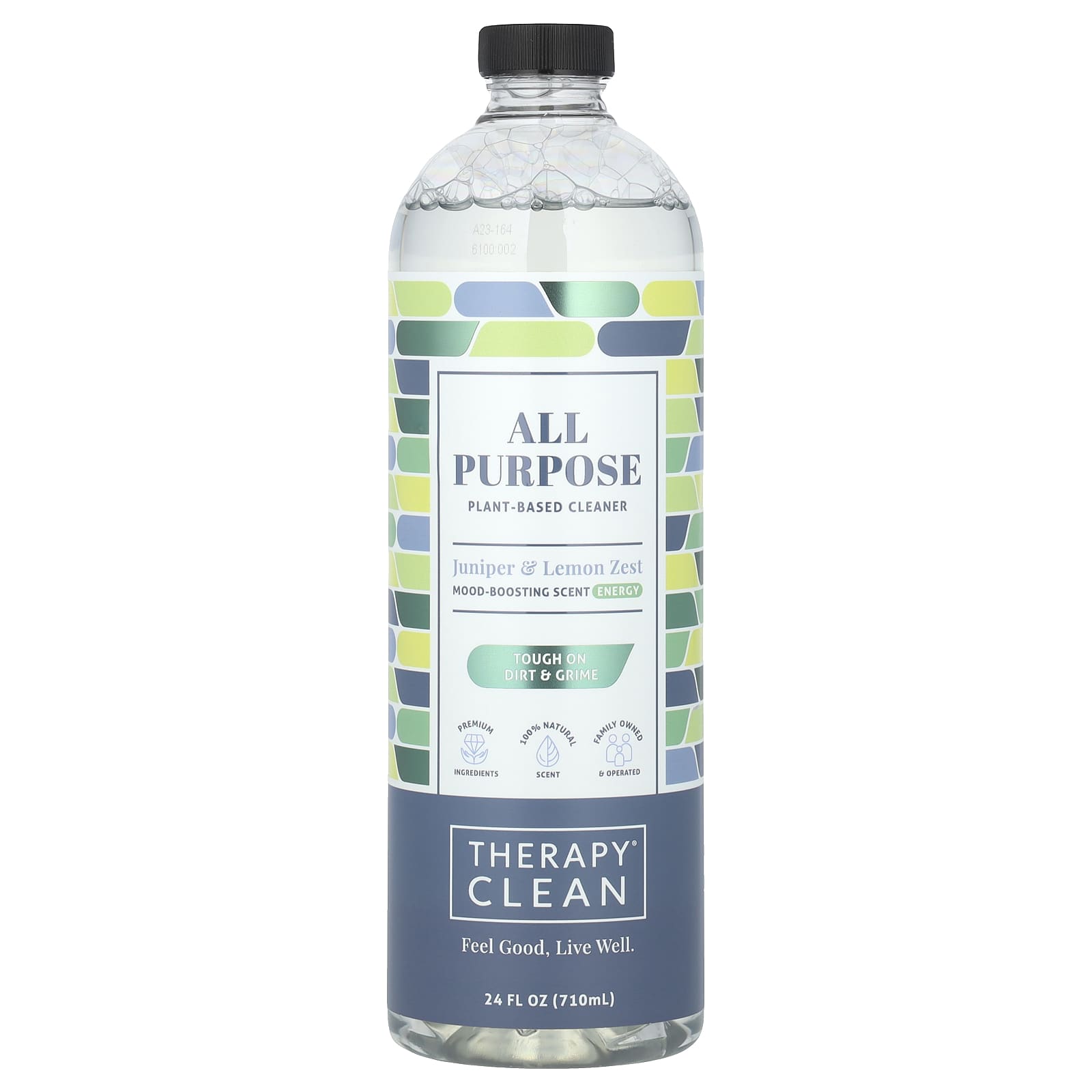 Therapy Clean, All Purpose Cleaner, Juniper & Lemon Zest, 24 fl oz (710 ml) - Image 1