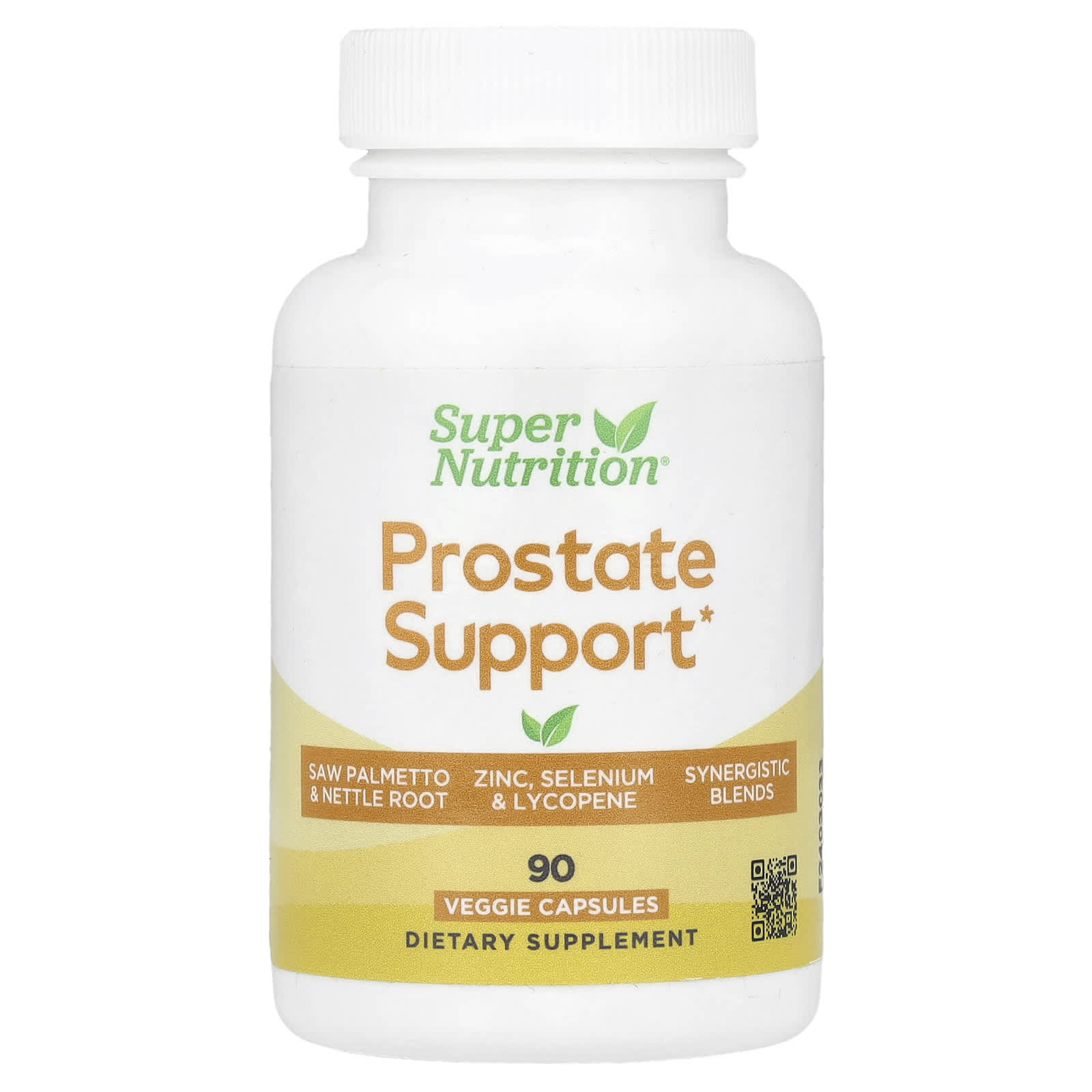 Prostate Support Formula with Saw Palmetto & Zinc - 90 Veggie Capsules - Image 1