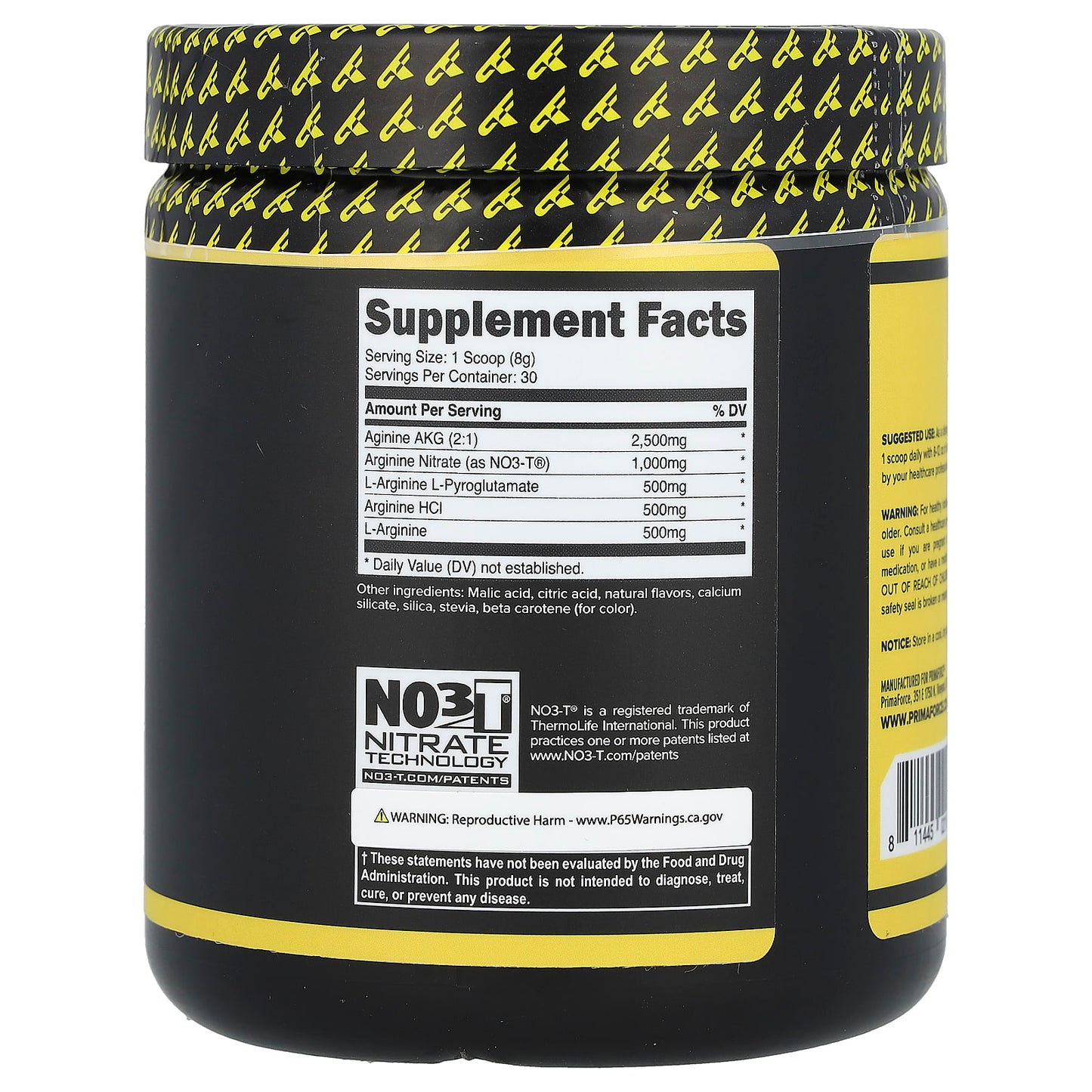Primaforce, L-Arginine Complex, Peach Mango, 8.5 oz (237 g) - Image 2