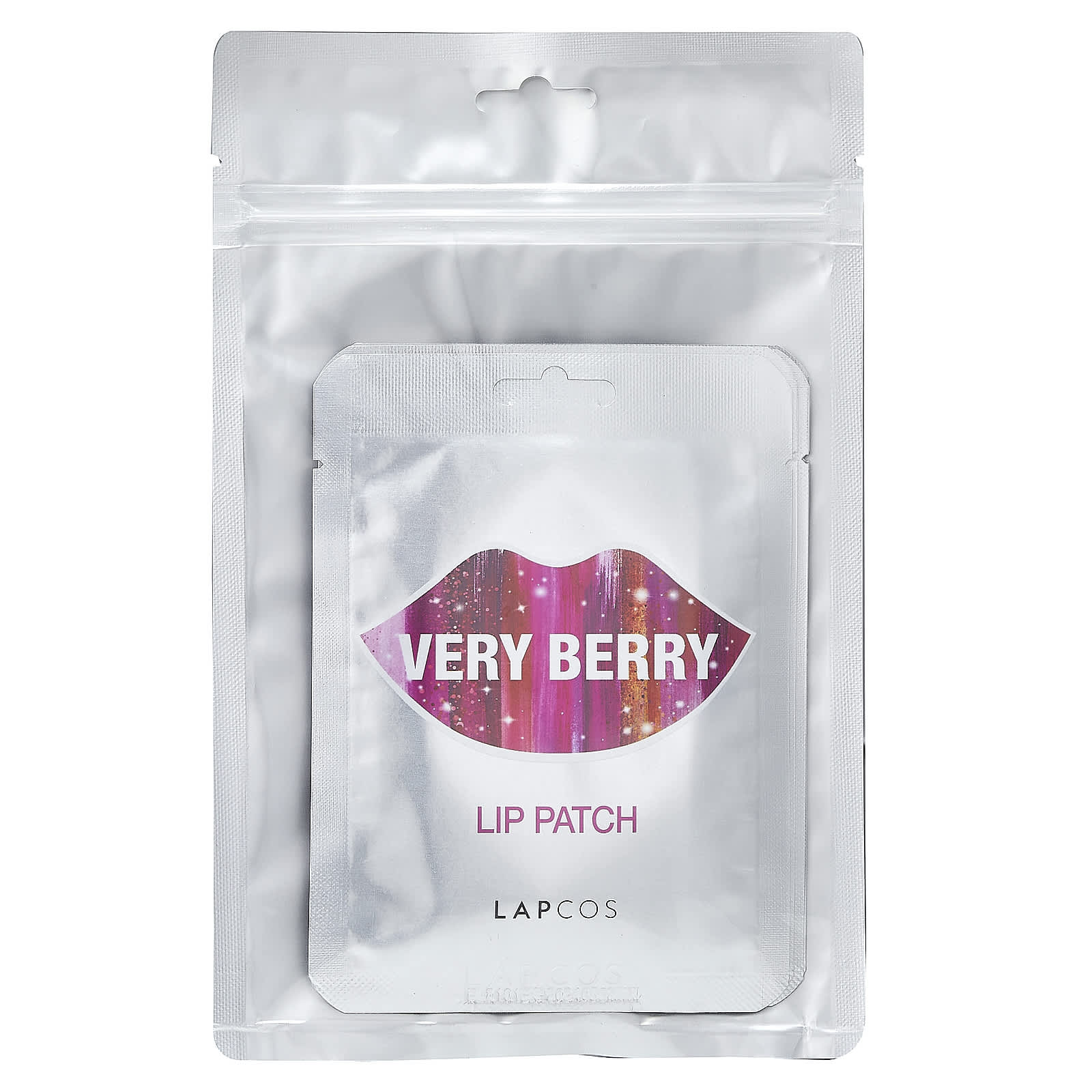 Lapcos, Lip Patch, Very Berry, 5 Patches, 0.1 oz Each - Image 2