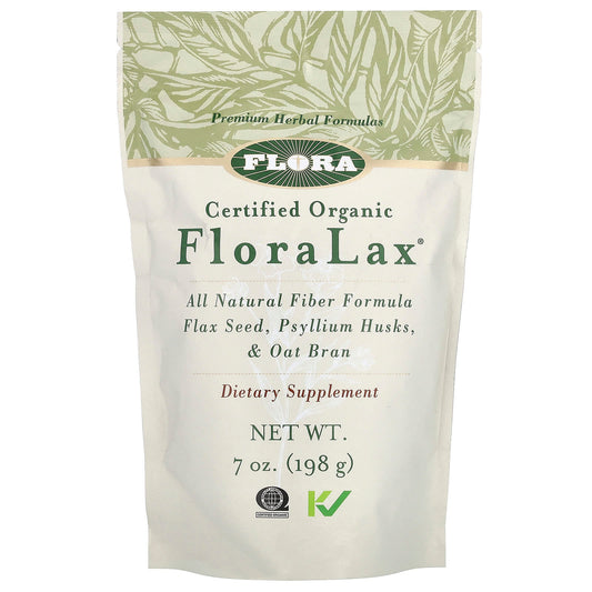 Certified Organic FloraLax, 7 oz - Healthy Bowel Movements & All-Natural Fiber - Image 1