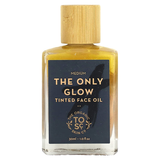 The Organic Skin Co., The Only Glow, Tinted Face Oil, Medium, 1 fl oz (30 ml) - Image 1