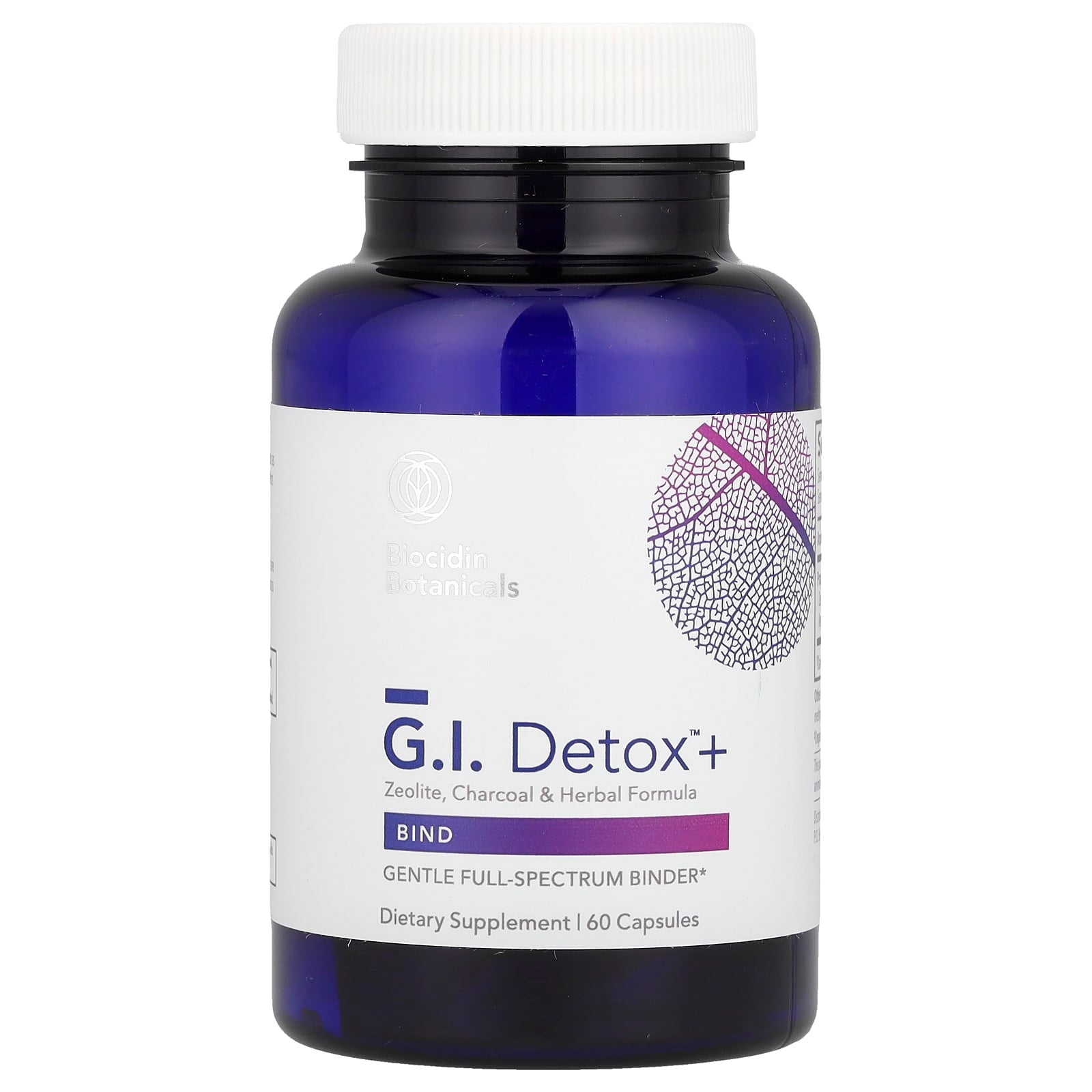 Detoxify Your Gut with Biocidin G.I. Detox+, 60 Capsules - Image 1