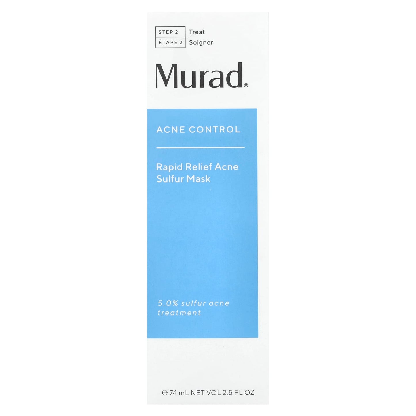 Murad, Acne Control, Rapid Relief Acne Sulfur Beauty Mask, 2.5 fl oz (74 ml) - Image 2