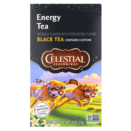 Boost Your Energy with Celestial Seasonings Black Tea - Image 1