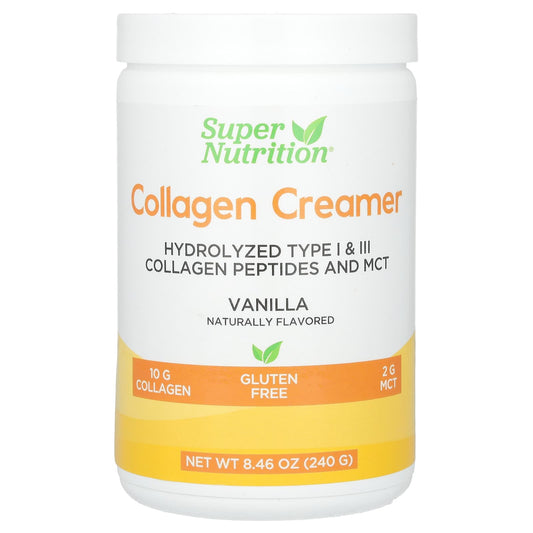 Vanilla Collagen Creamer for Glowing Skin & Hair - 8.46 oz (240g) - Image 1