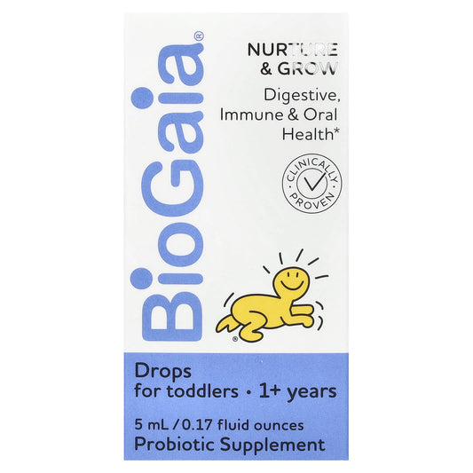 BioGaia Nurture & Grow Probiotic Drops for Toddlers' Health - Image 1