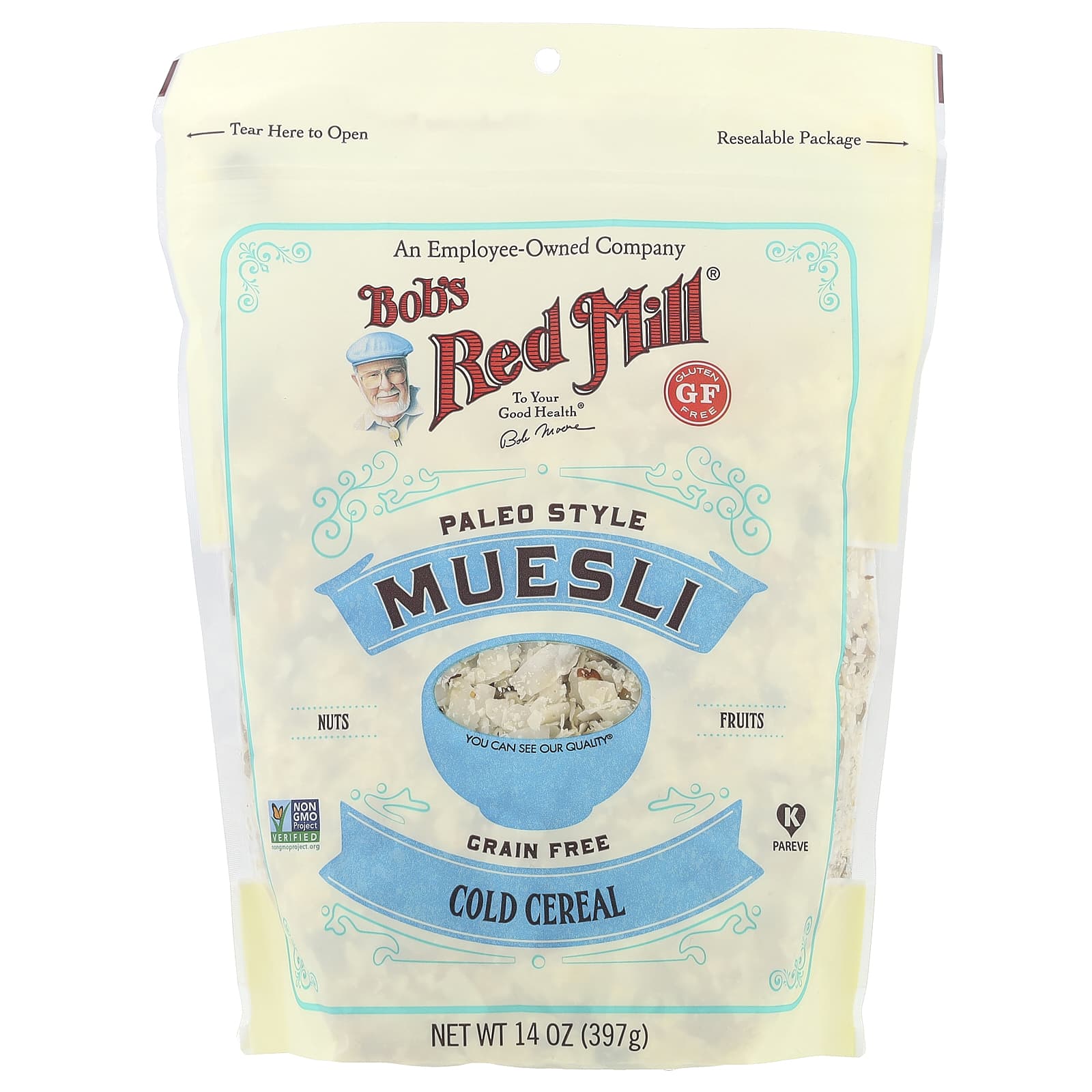 Gluten-Free Paleo Muesli - Cold Cereal by Bob's Red Mill - Image 1