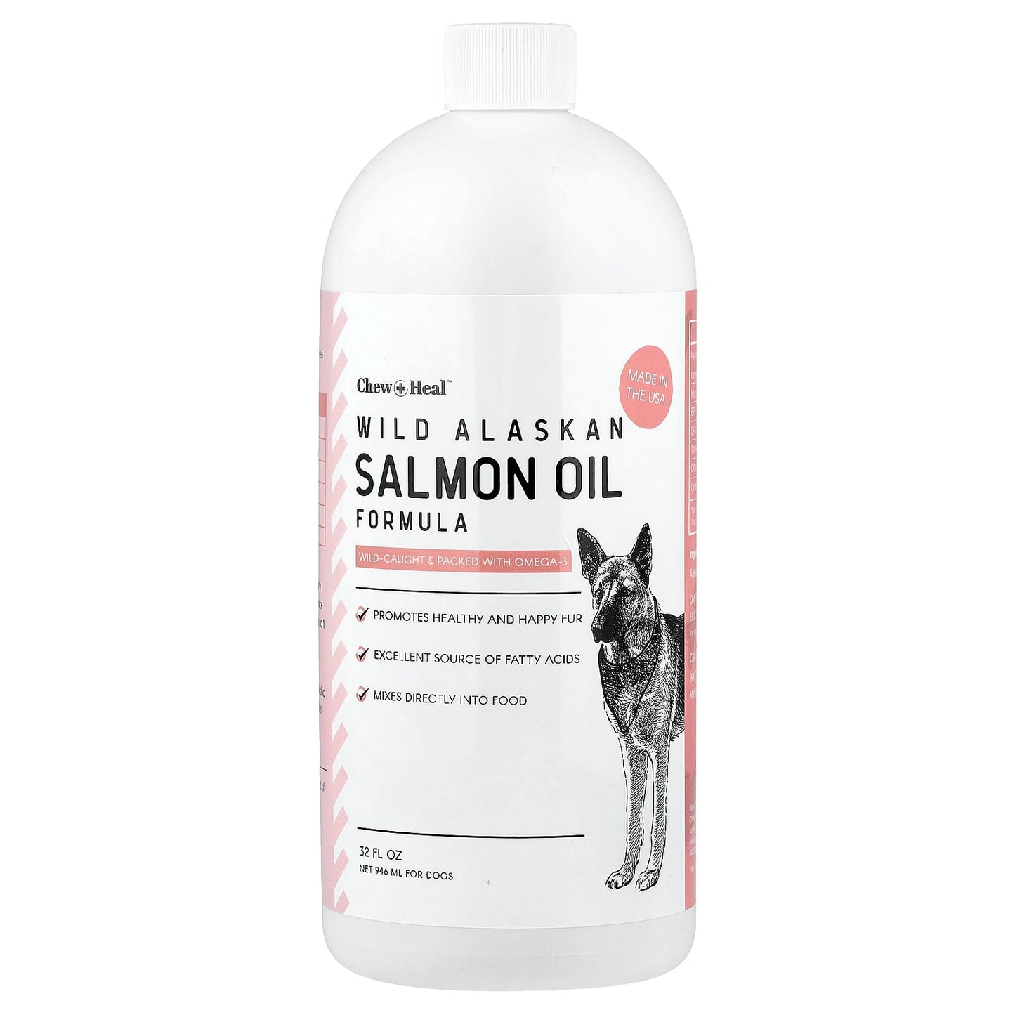 Wild Alaskan Salmon Oil for Dogs - Omega-3 Supplement - Image 1