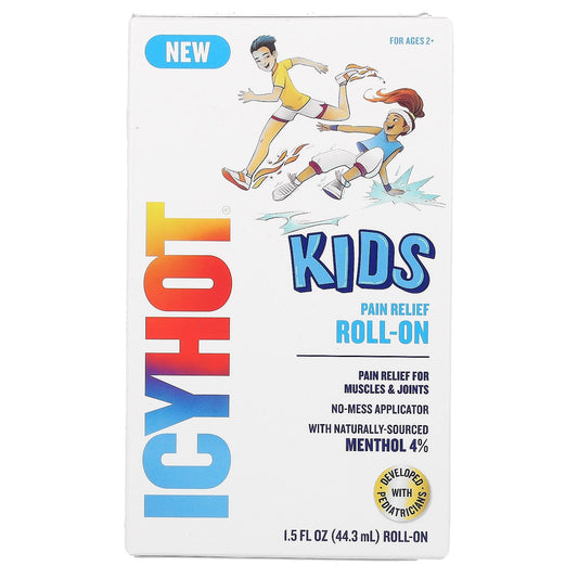 Icy Hot Kids Pain Relief Roll-On, Ages 2+, 1.5 fl oz - Image 1