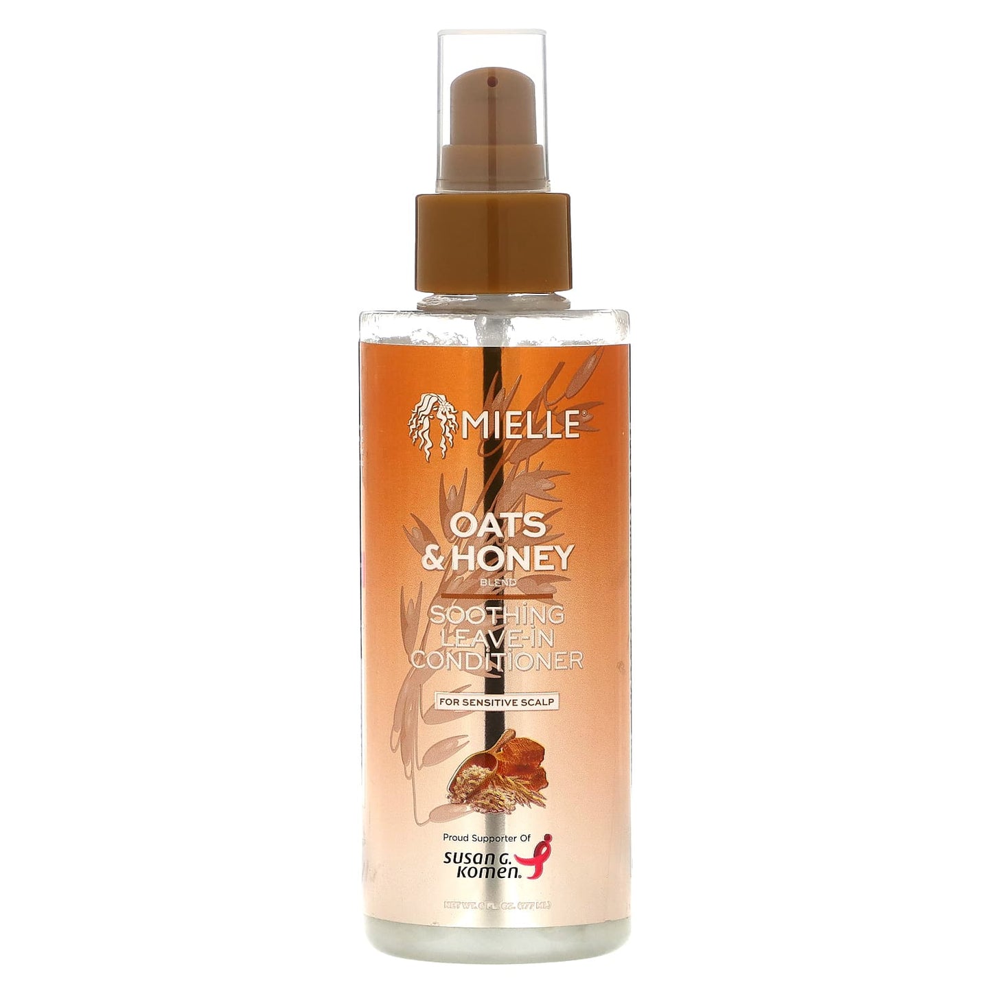 Mielle, Soothing Leave-In Conditioner, For Sensitive Scalp, Oats & Honey Blend, 6 fl oz (177 ml) - Image 1