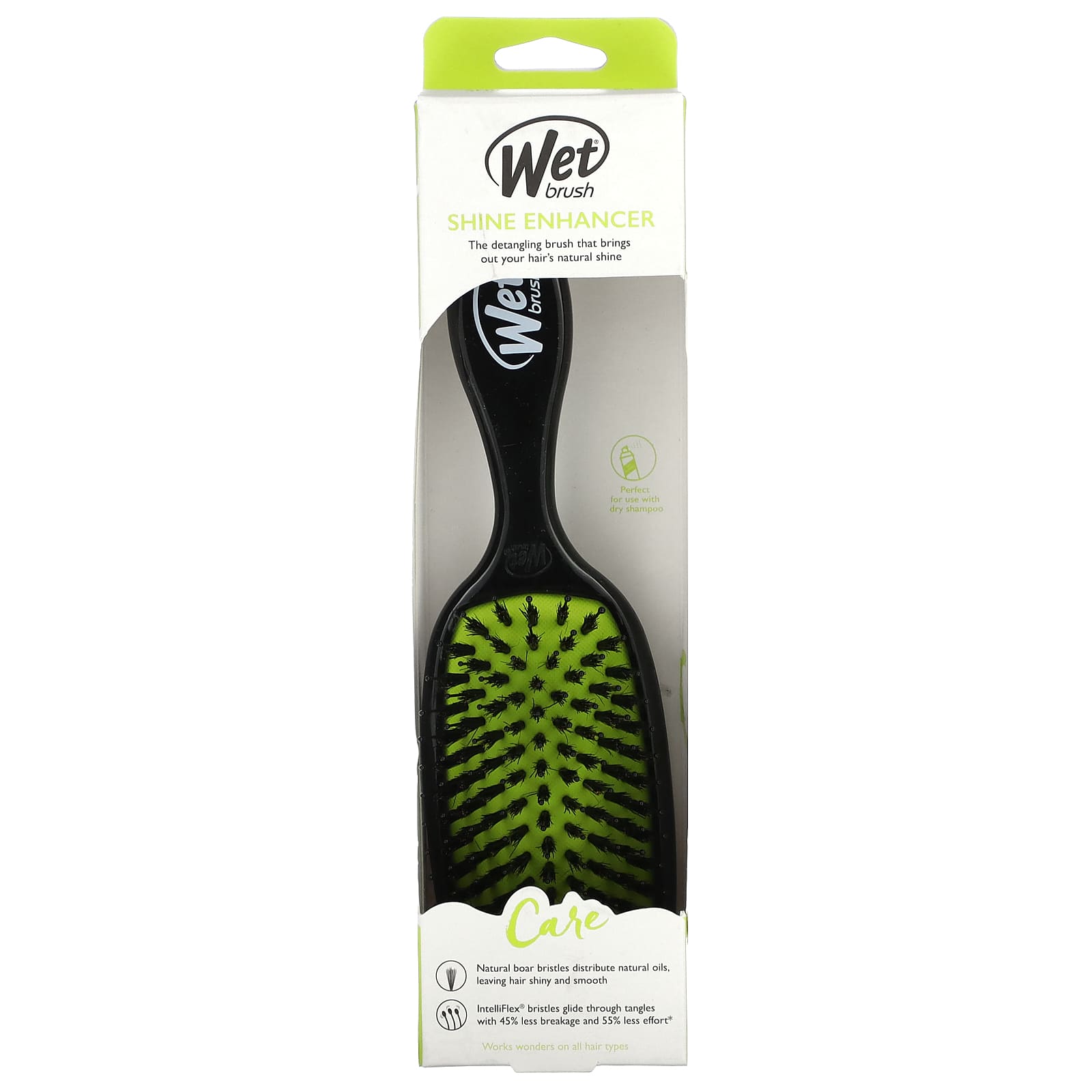 Wet Brush, Shine Enhancer Brush, Care, Black, 1 Brush - Image 2