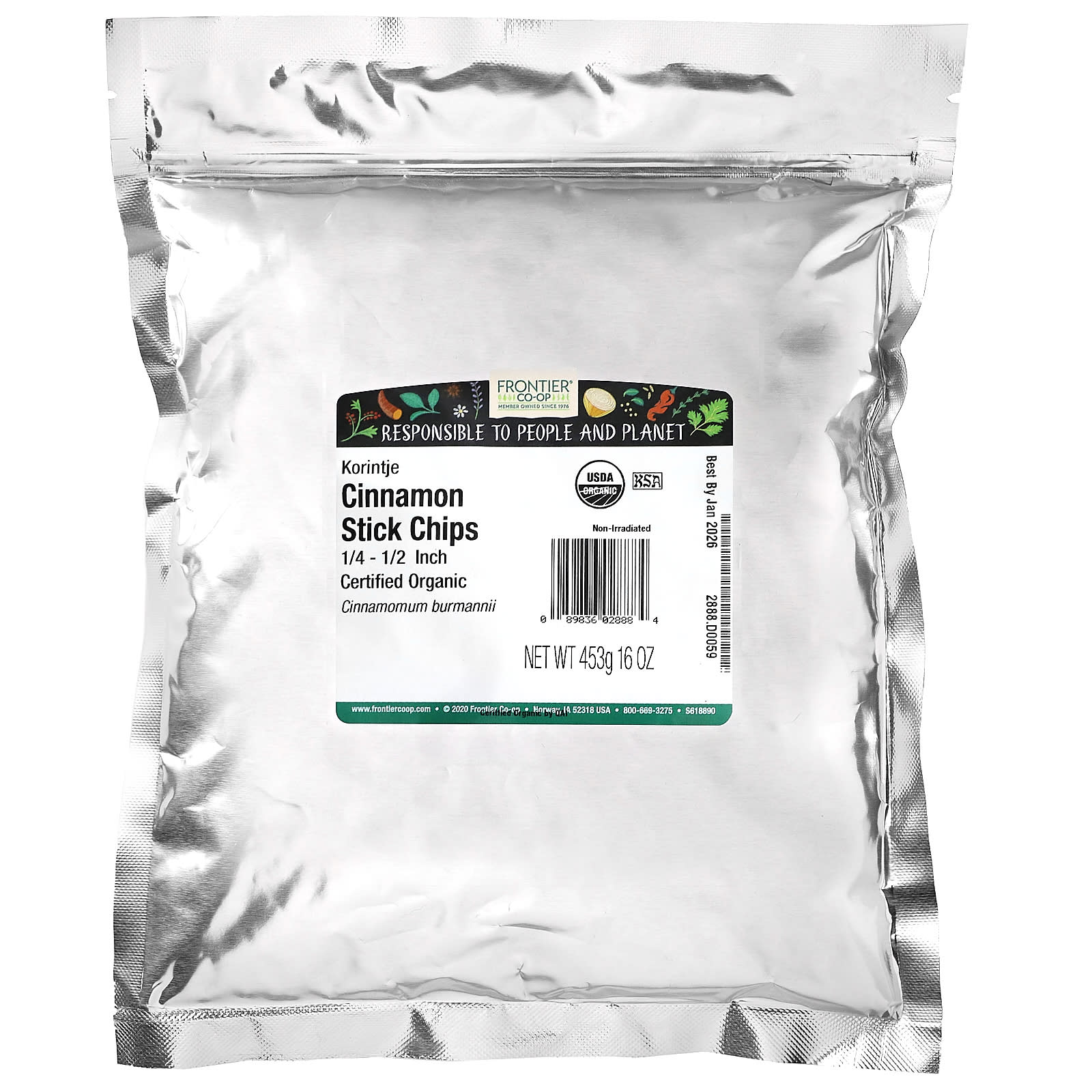Organic Korintje Cinnamon Sticks Chips by Frontier Co-op - Image 2