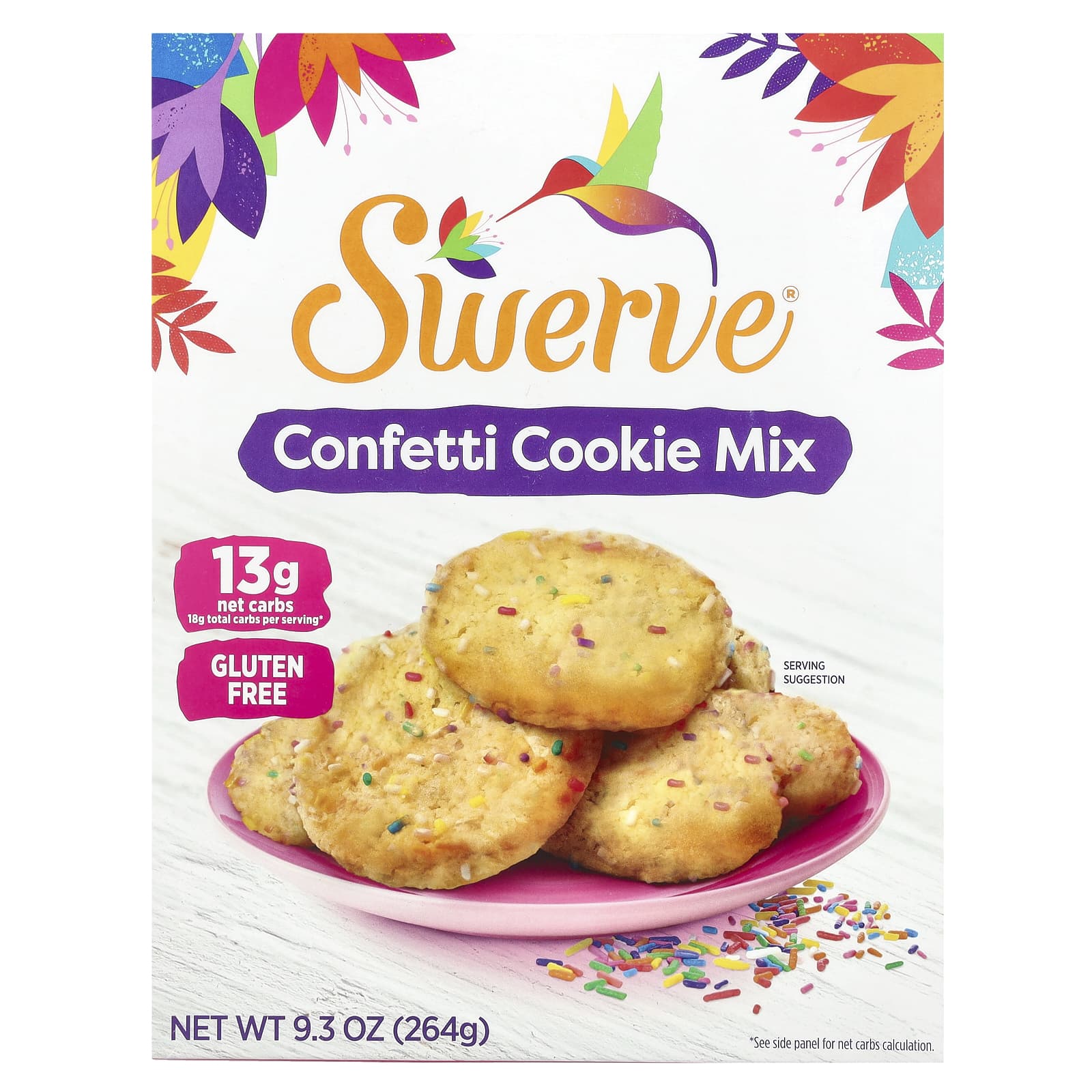 Swerve, Confetti Cookie Mix, 9.3 oz (264 g) - Image 1