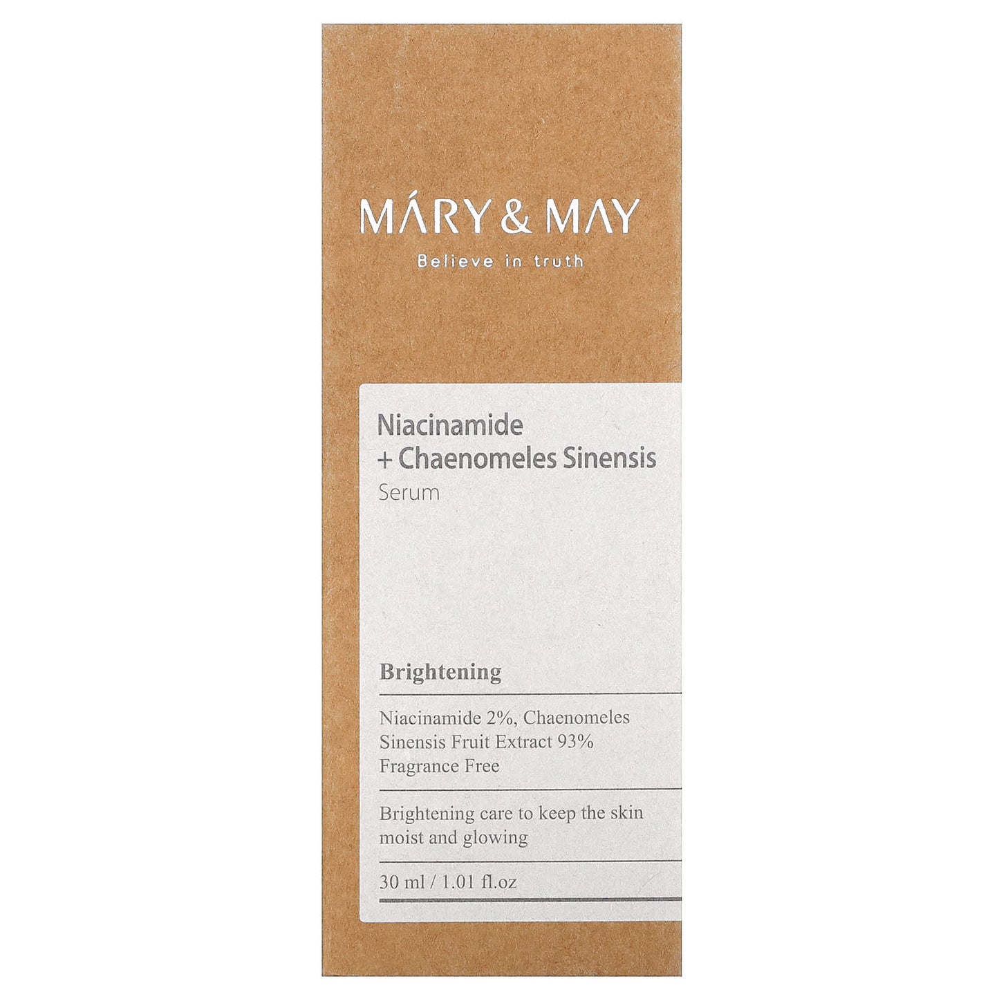 Mary & May, Niacinamide + Chaenomeles Sinensis, Serum, 1.01 fl oz (30 ml) - Image 2