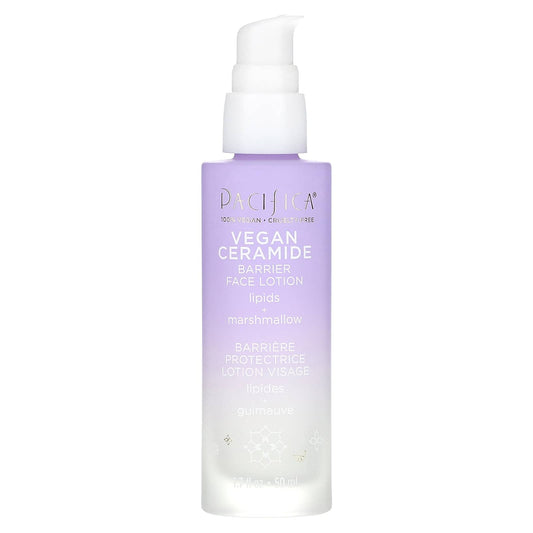 Pacifica, Vegan Ceramide, Barrier Face Lotion, Fragrance Free, 1.7 fl oz (50 ml) - Image 1