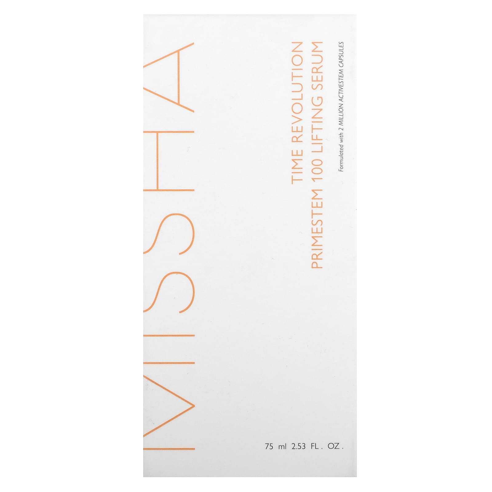 Missha, Time Revolution, Primestem 100 Lifting Serum , 2.53 fl oz (75 ml) - Image 2