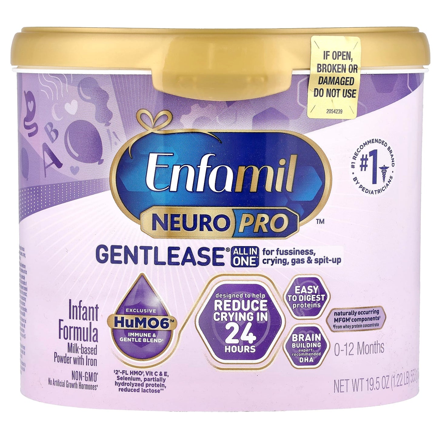 Enfamil NeuroPro Gentlease Infant Formula for 0-12 Months - Image 1