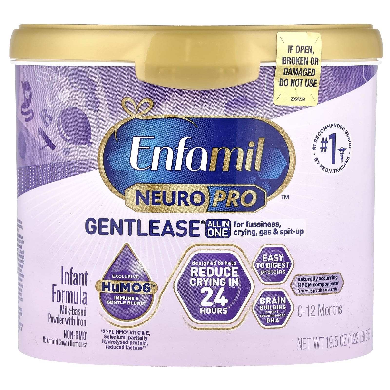 Enfamil NeuroPro Gentlease Infant Formula for 0-12 Months - Image 1