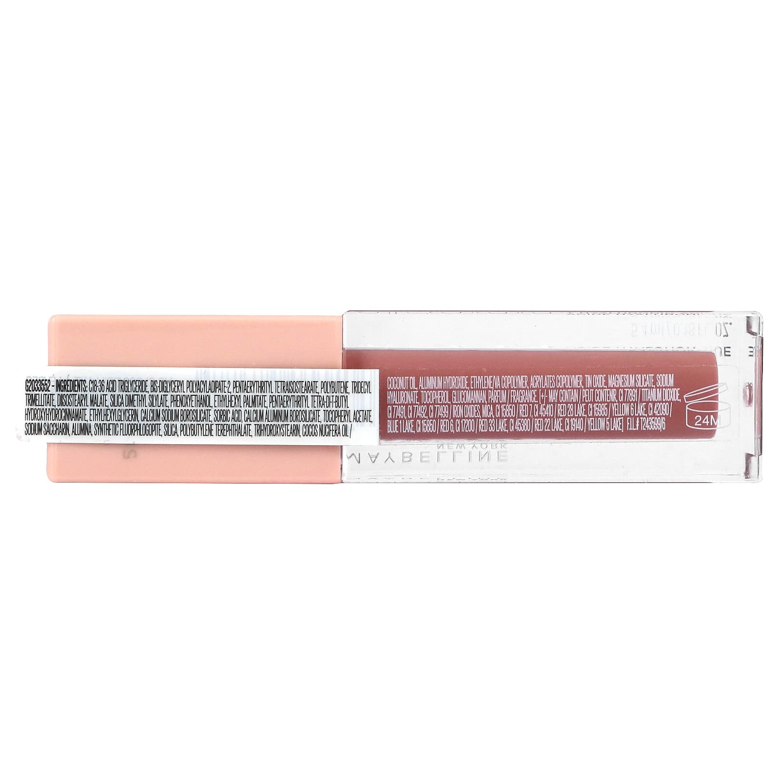 Maybelline, Lifter Gloss with Hyaluronic Acid, 004 Silk, 0.18 fl oz (5.4 ml) - Image 2