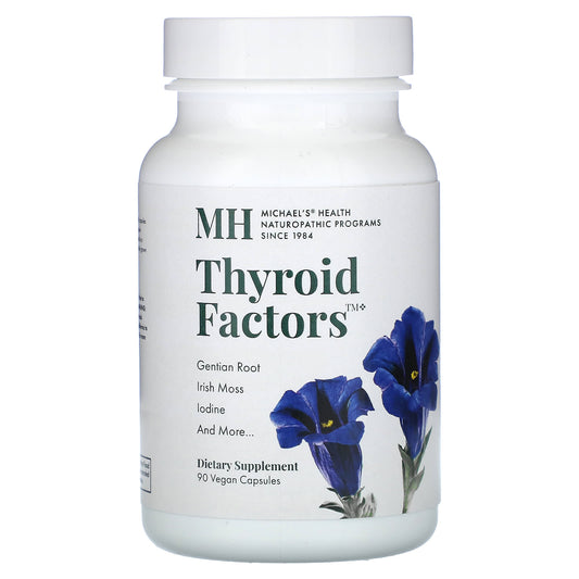 Michael's Health, Thyroid Factors, 90 Vegan Capsules - Image 1