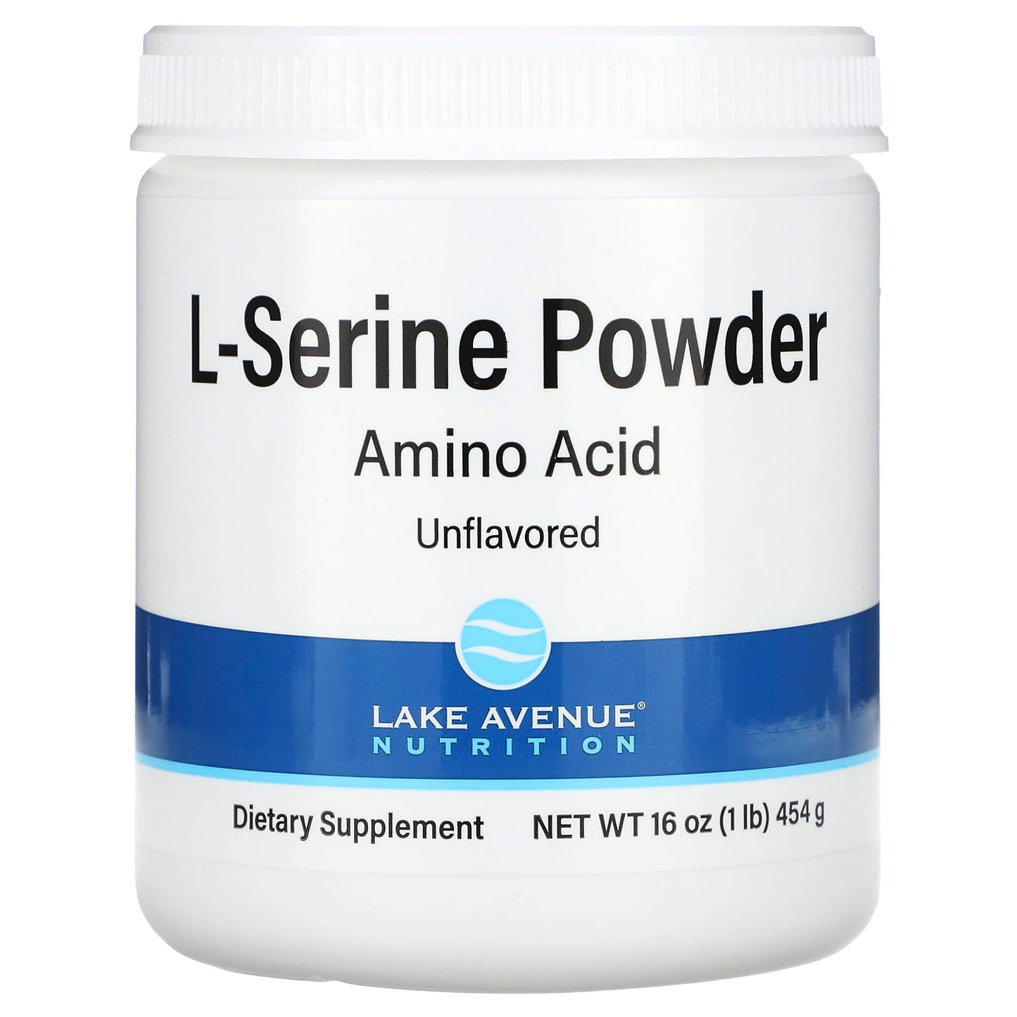 L-Serine Powder by Lake Avenue Nutrition for Brain Health - Image 1