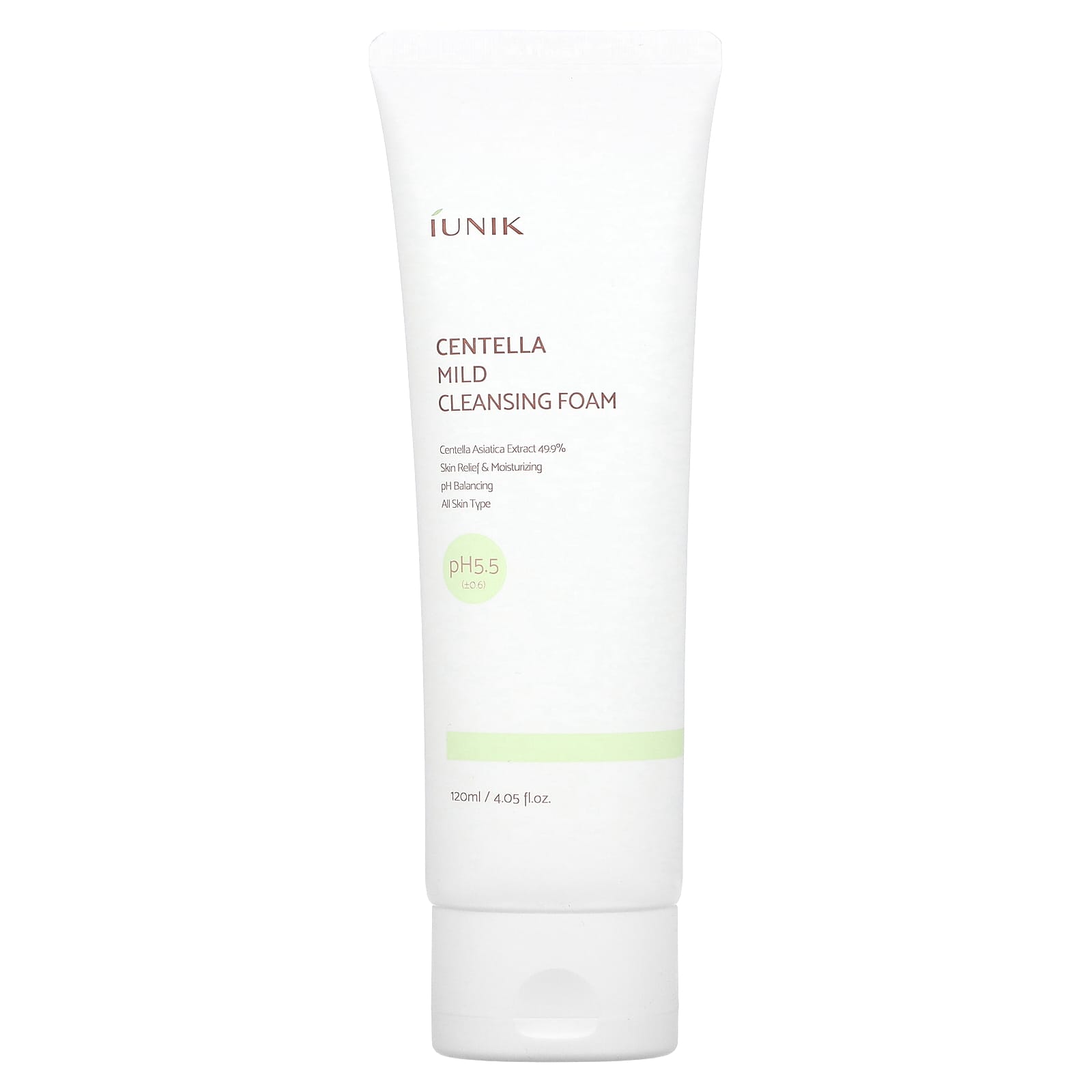 iUNIK Centella Mild Cleansing Foam for Balancing Skin pH - Image 1