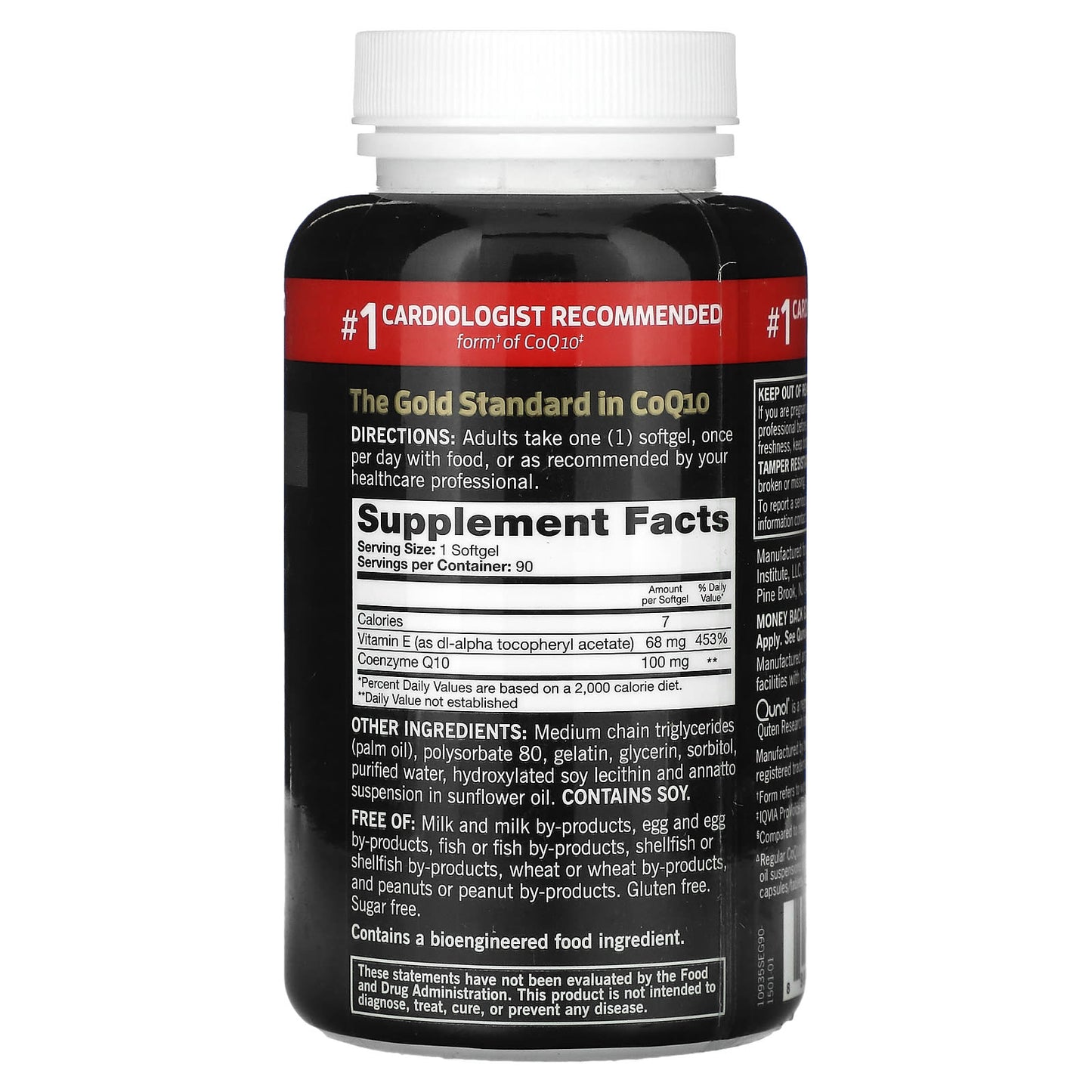 Qunol, Ultra CoQ10, 100 mg, 90 Softgels - Image 2