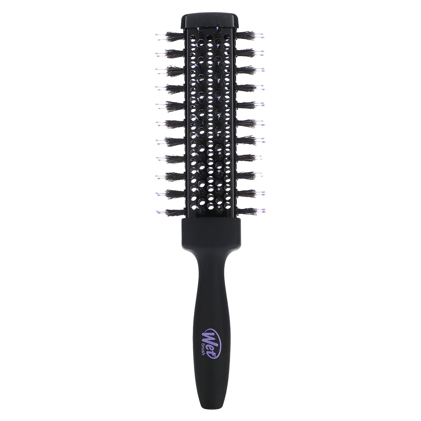 Wet Brush, Break Free, Beach Waves & Tight Curls Round Brush, Black, 1 Brush - Image 1