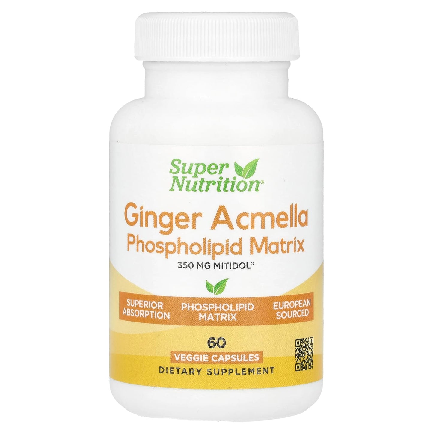 Ginger Acmella Pain Relief Supplement, 60 Veggie Capsules - Image 1