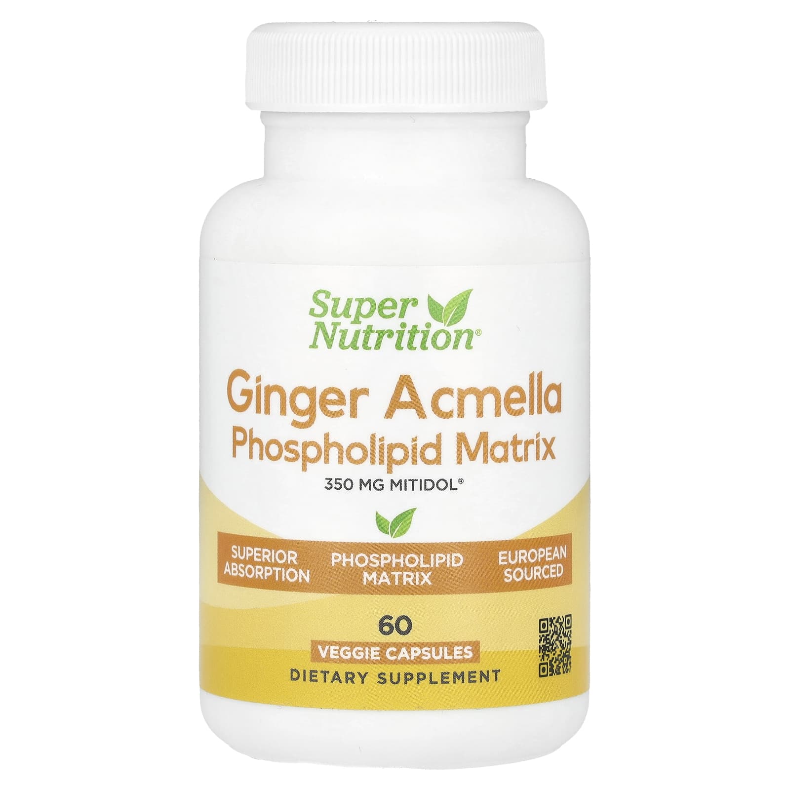 Ginger Acmella Pain Relief Supplement, 60 Veggie Capsules - Image 1