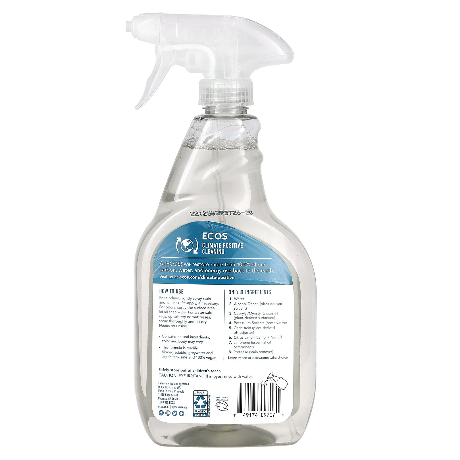 Lemon Stain & Odor Remover | Plant-Powered, Cruelty-Free, Vegan - Image 2