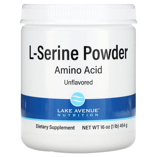 L-Serine Powder by Lake Avenue Nutrition for Brain Health - Image 1