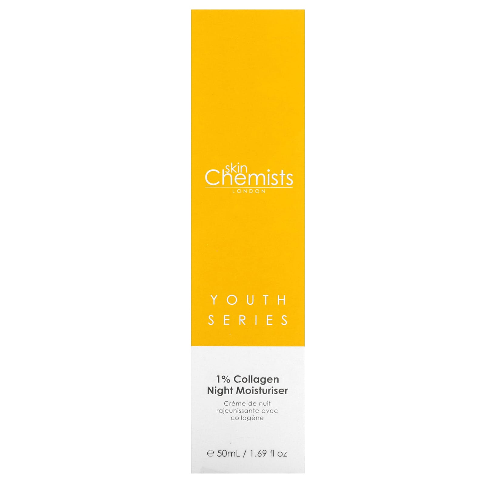 skinChemists, Youth Series, 1% Collagen Night Moisturiser, 1.69 fl oz (50 ml) - Image 2