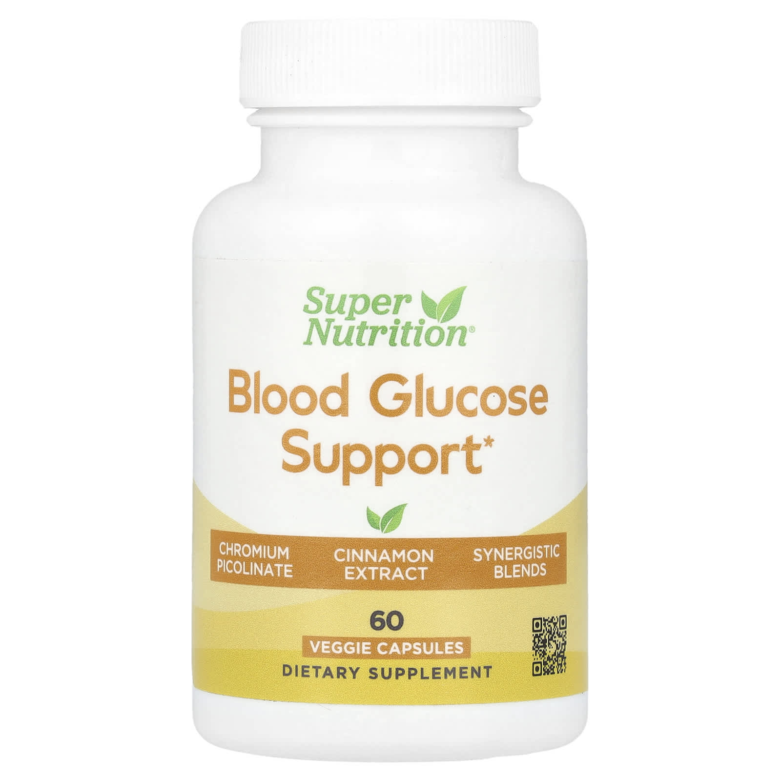 Blood Glucose Support Formula with Chromium Picolinate & Cinnamon Extract - Image 1