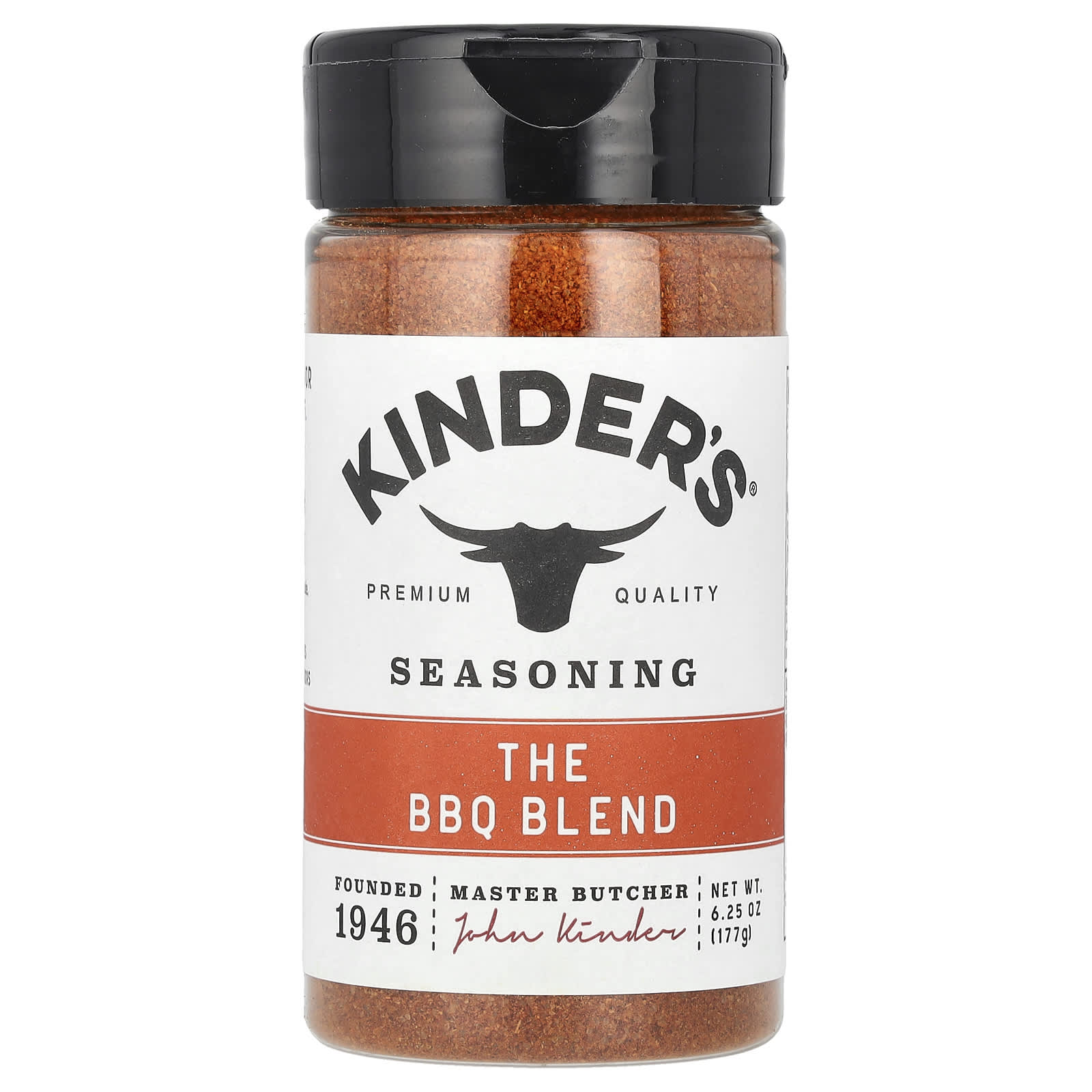 KINDER'S, Seasoning, The BBQ Blend , 6.25 oz (177 g) - Image 1