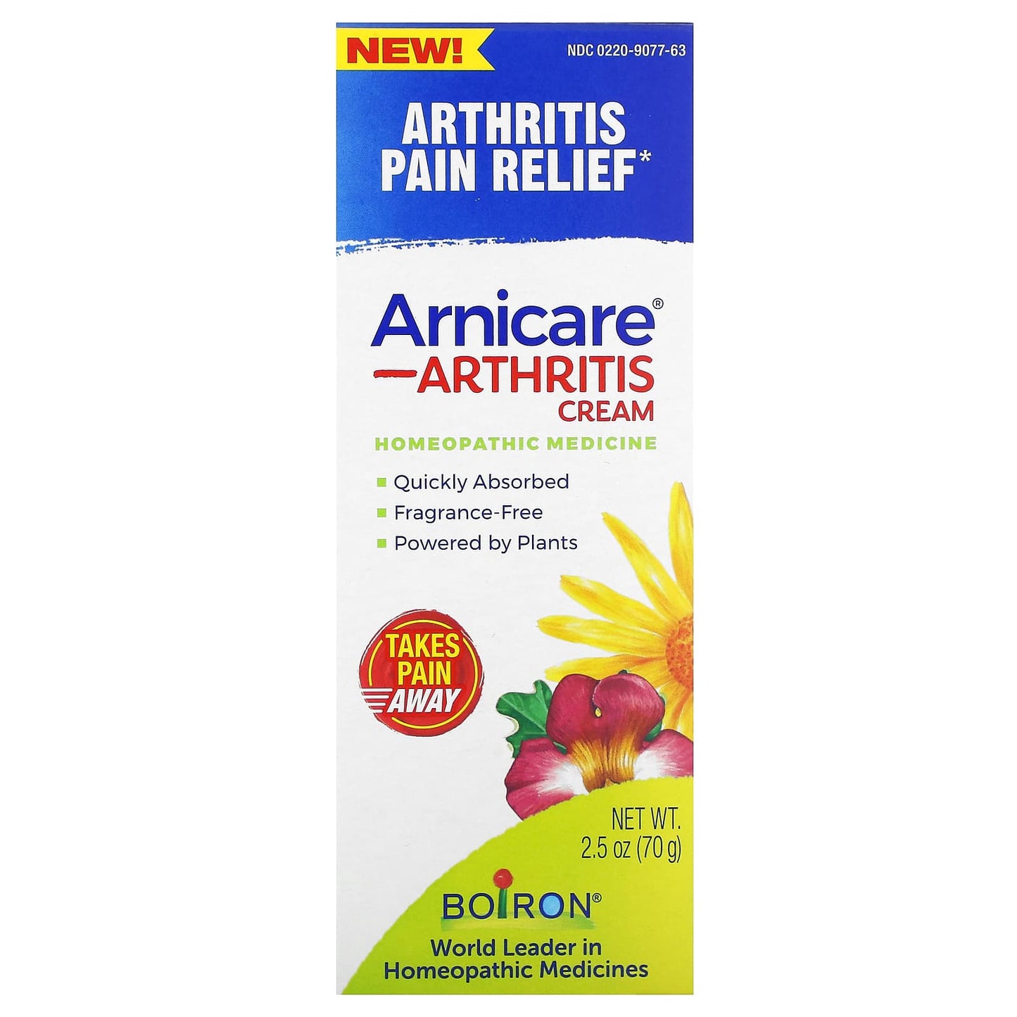 Arnica Pain Relief Cream for Arthritis | Fast Absorption & Natural - Image 2