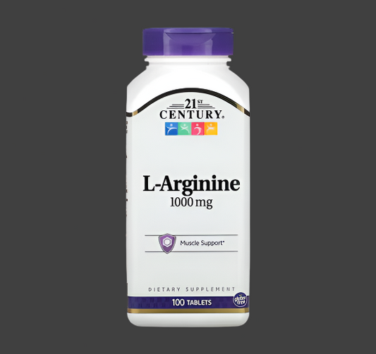 21st Century, L-Arginine, 1,000 mg, 100 Tablets